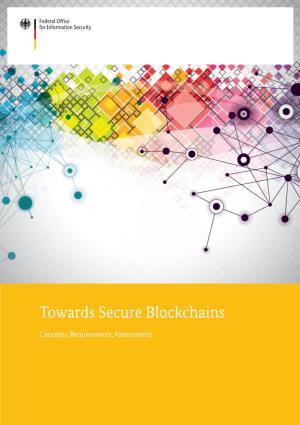 Towards Secure Blockchains