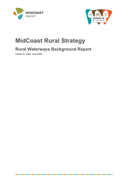 Attachment B Rural Waterways Background Report