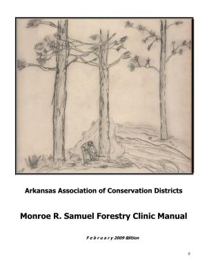 Monroe R. Samuel Forestry Clinic Manual (PDF)