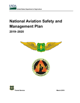 National Aviation Safety and Management Plan 2019–2020