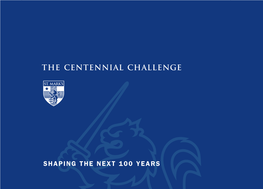 The Centennial Challenge