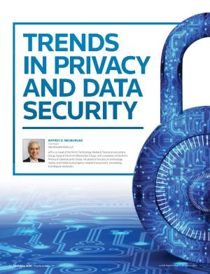 Trends in Privacy and Data Security