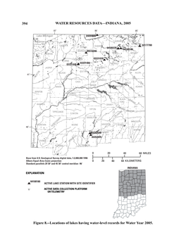 WATER RESOURCES DATA—INDIANA, 2005 Figure 8