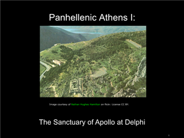 Lecture Slides: Panhellenic Athens I: Delphi
