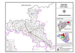 Village Map Madhya Pradesh State Taluka: Savner District: Nagpur