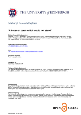 Edinburgh Research Explorer