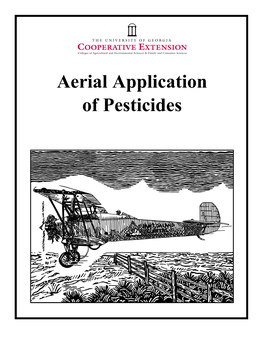 Aerial Application of Pesticides