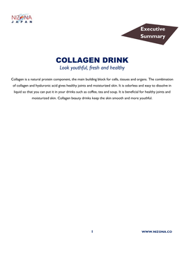 COLLAGEN DRINK Look Youthful, Fresh and Healthy