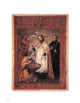 Juan Correa, Saint Francis Xavier Baptising, Ca. 1700 (Oil on Canvas)