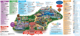 Map of Disney's California Adventure Park