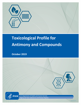 Toxicological Profile for Antimony and Compounds