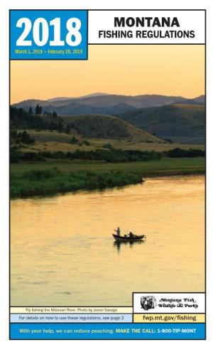 Montana Fishing Regulations