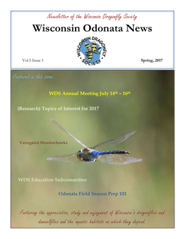 WDS Newsletter May 2017