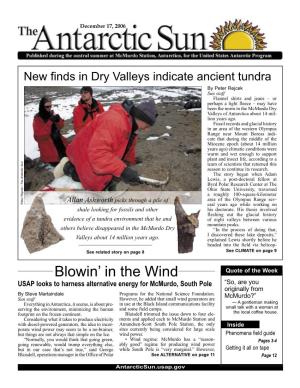The Antarctic Sun, December 17, 2006