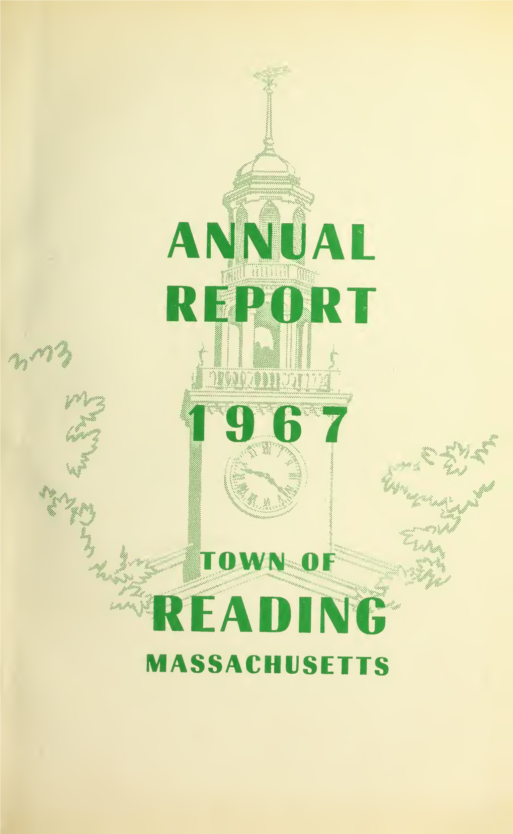 Town of Reading Massachusetts Annual Report