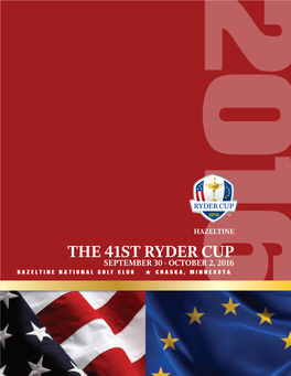 Download a 2016 Ryder Cup Brochure