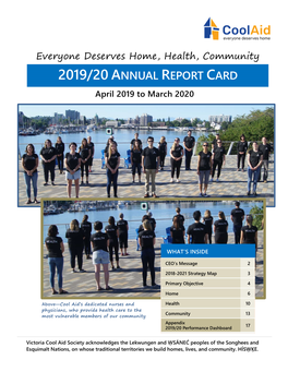 2019/20 Annual Report Card