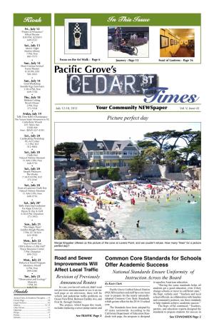 Pacific Grove's Summer Tourist Season
