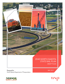 North Dakota State Rail Plan Draft Plan
