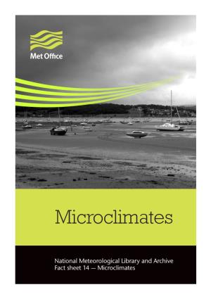 Microclimates