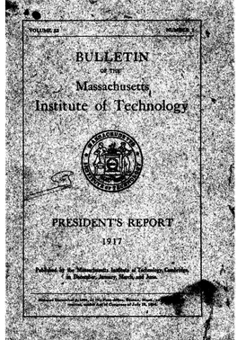 1916, Eighteen New Students Entered the Institute from Other Colleges, and in September Three Hundred and Eight, Making a Total of Three Hundred and Twenty-Six