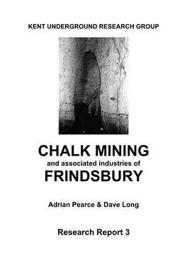 Chalk Mining Frindsbury