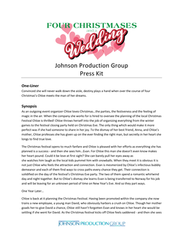 Johnson Production Group Press Kit