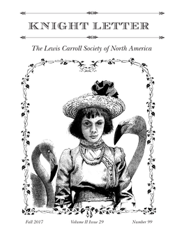 KNIGHT LETTER D De E the Lewis Carroll Society of North America