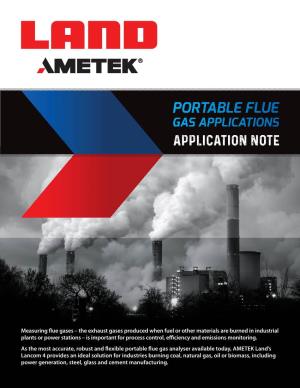 Portable Flue Gas Applications