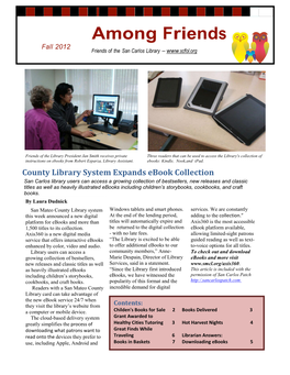 SCL Newsletter–Fall, 2012