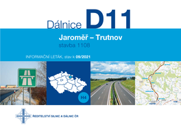 Dálnice D11 Jaroměř – Trutnov Stavba 1108