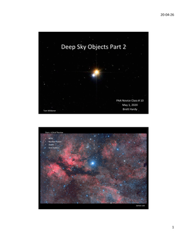 Deep Sky Objects Part 2 # 10.Pptx