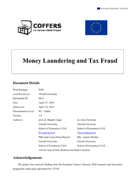 Money Laundering and Tax Fraud