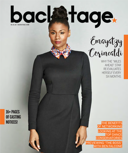 Emayatzy Corinealdi WHY the “MILES AHEAD” STAR RE-EVALUATES HERSELF EVERY SIX MONTHS