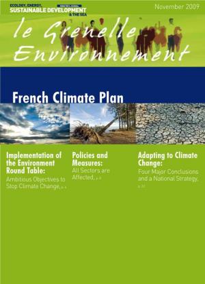 French Climate Plan
