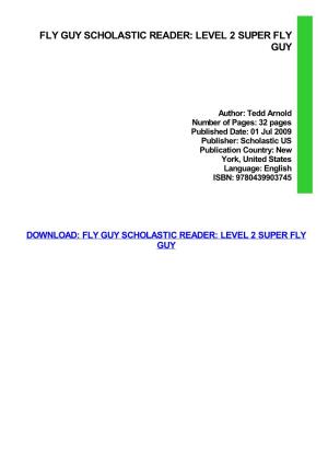 {Dоwnlоаd/Rеаd PDF Bооk} Fly Guy Scholastic Reader