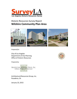 Wilshire Community Plan Area