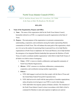 North Texas Islamic Council (NTIC)