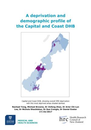 A Deprivation and Demographic Profile of the Capital and Coast DHB