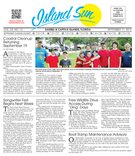 Island Sun News Sanibel 09.11.2015