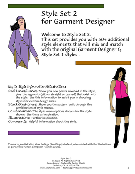 Style Set 2 for Garment Designer