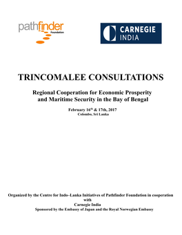 Trincomalee Consultations