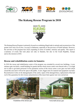 The Kukang Rescue Program in 2018