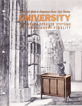 University 1963 P1