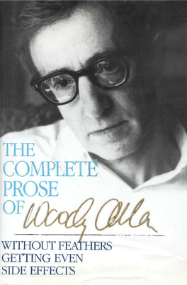 The Complete Prose of Woody Allen / Woody Allen