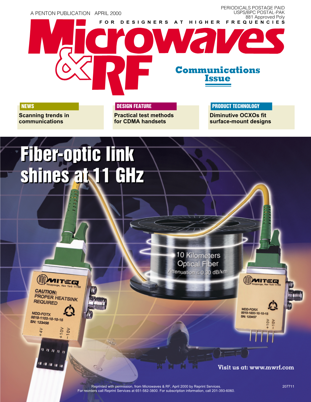 This Self-Contained, Wide-Bandwidth Fiber-Optic Link Actually Delivers Signal Gain While Maintaining Low System Noise Figure