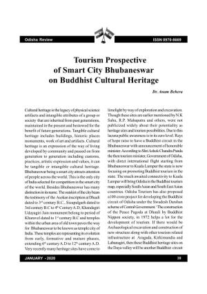 Tourism Prospective of Smart City Bhubaneswar on Buddhist Cultural Heritage