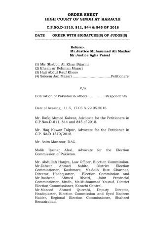 View of Articles 51 (5) of the Constitution and 20 (3) of the Election Act, 2017