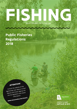 Public Fisheries Regulations 2018