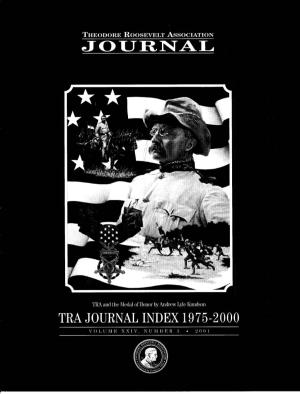 TRA Journal Index 1975-2000
